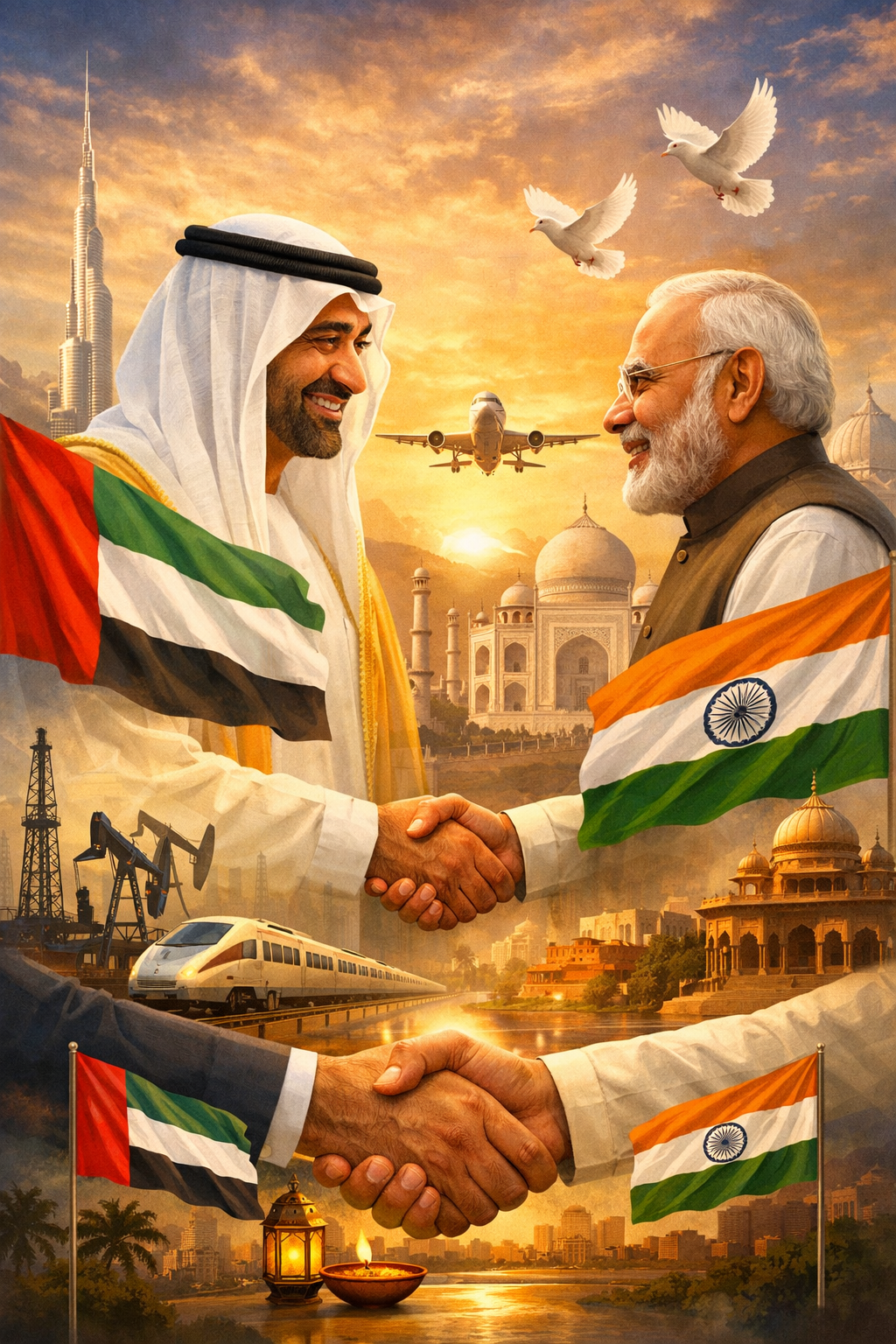 بھارت–امارات تعلقات کی ایک اور روشن صبح
