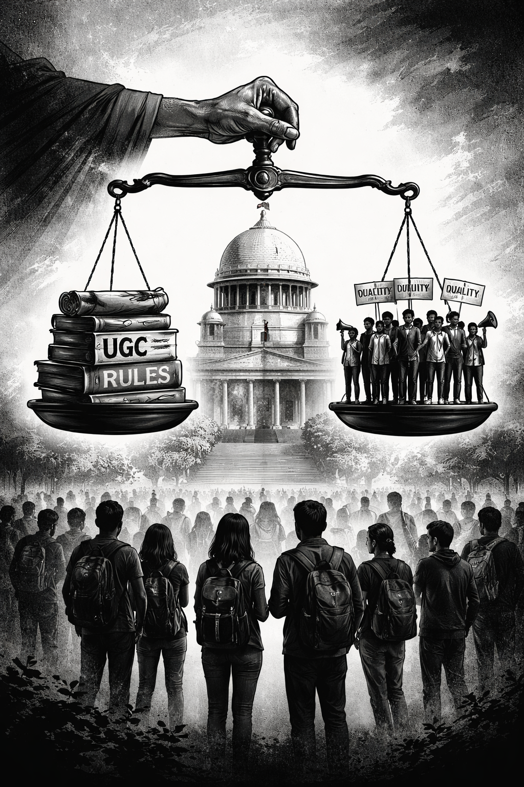 سپریم کورٹ کا یو جی سی 2026 کے مساواتی ضوابط پر توقف