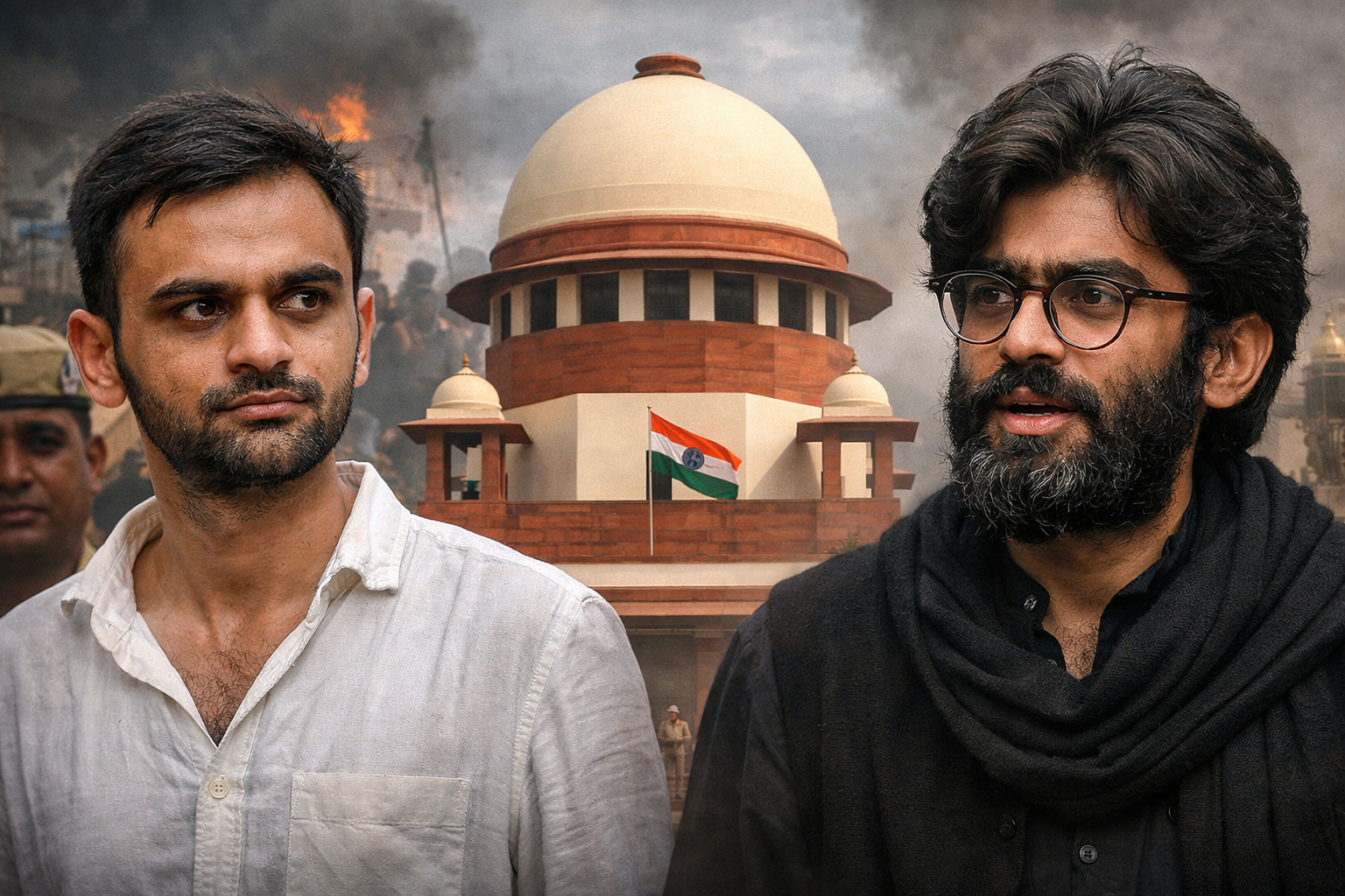 سپریم کورٹ نے عمر خالد اور شرجیل امام کی ضمانت مسترد کردی