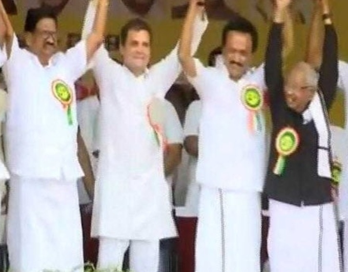 کانگریس ڈی ایم کے اتحاد برقرار