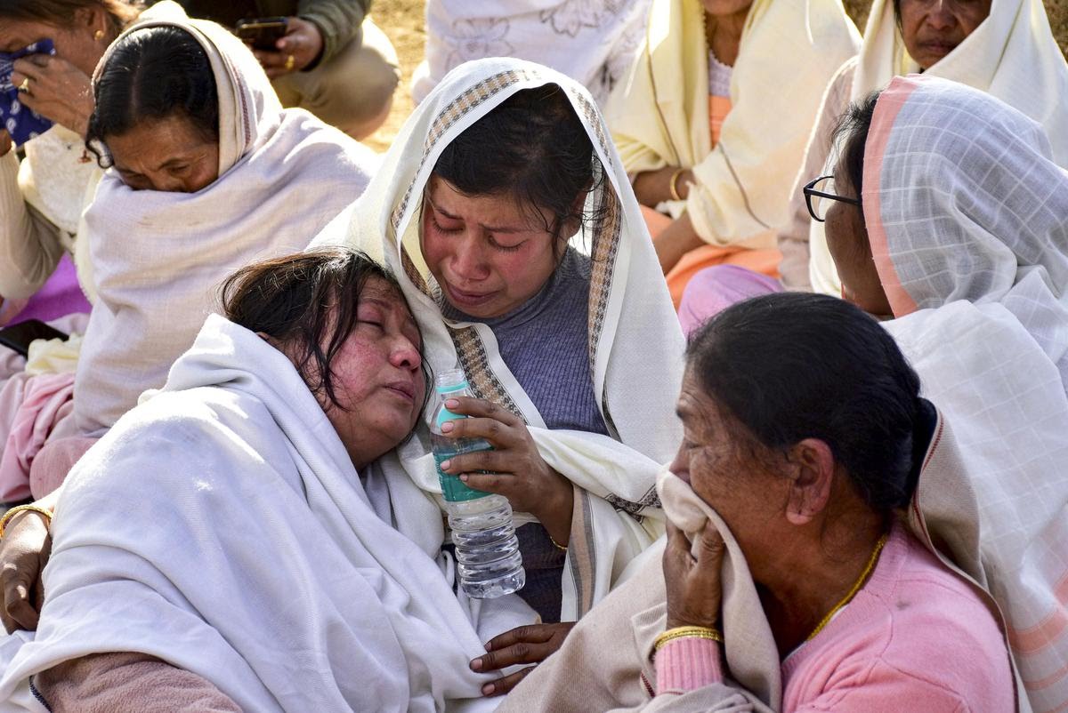 منی پور میں ایک بار پھر حالات کشیدہ کو کی اکثریتی علاقہ میں میتی نوجوان کا اغوا کے بعد قتل