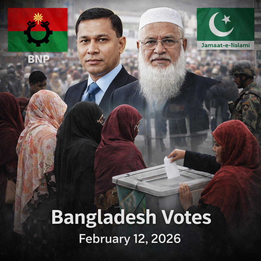بنگلہ دیش کے 2026 کے انتخابات – حقیقی وقت کی تازہ ترین صورتحال