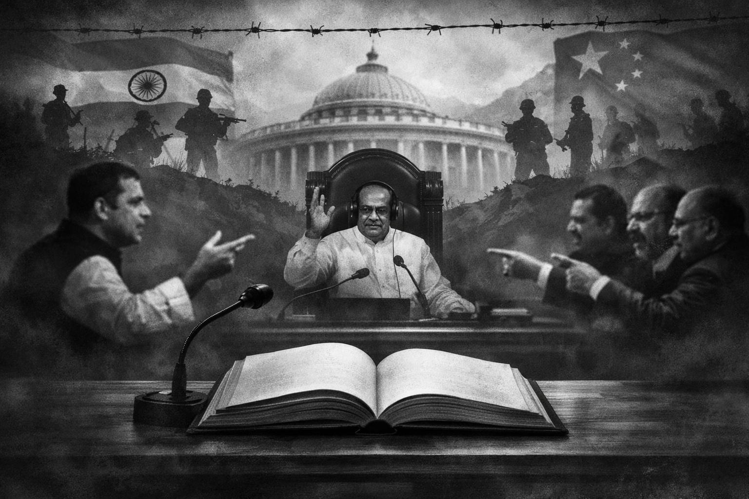 راہل گاندھی کا خط لوک سبھا کے اسپیکر اوم برلا کے نام