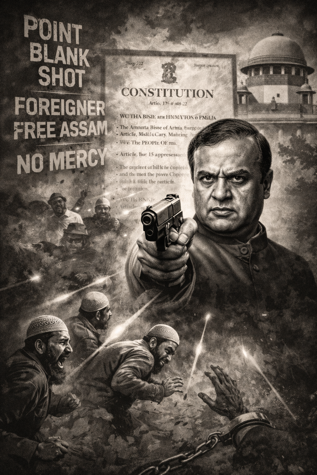 کیا ایک مخصوص مذہبی شناخت کو نشانہ بنانا خلافِ قانون نہیں؟ کیا آسام کے وزیرِ اعلی کو کھلی چھوٹ قانون نے دے رکھی ہے؟