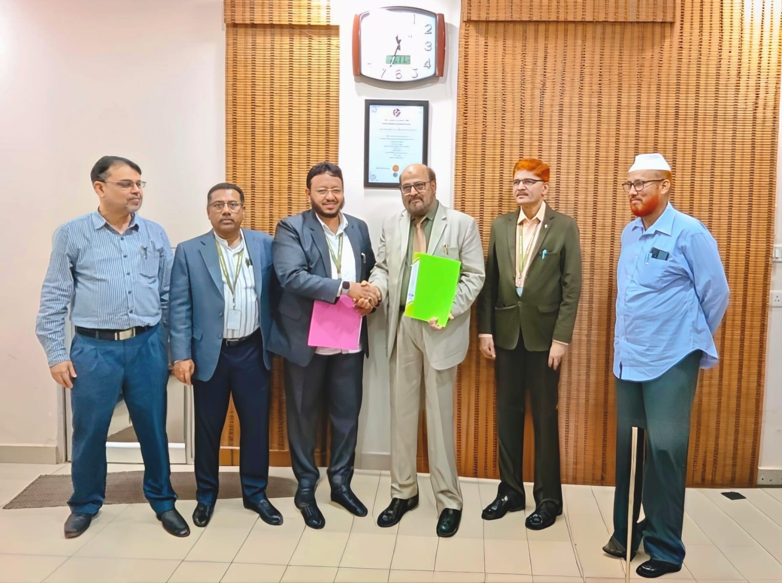 تمل ناڈو ریاستی اردو اکادمی اور شعبۂ اردو نیو کالج چنئی کے درمیان یادداشتِ مفاہمت