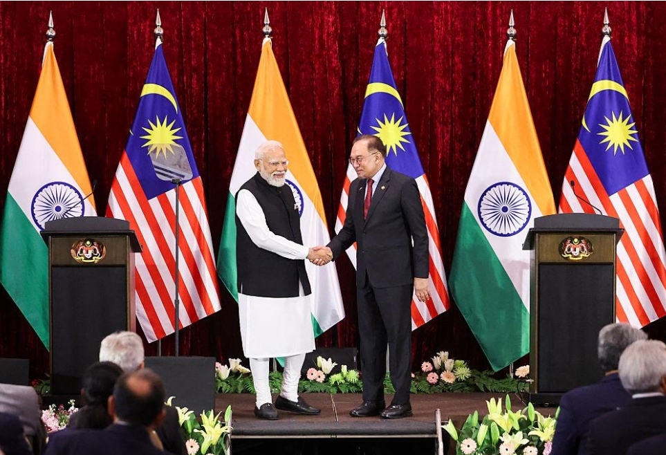 وزیرِ اعظم مودی کا دو روزہ دورۂ ملائیشیا مکمل