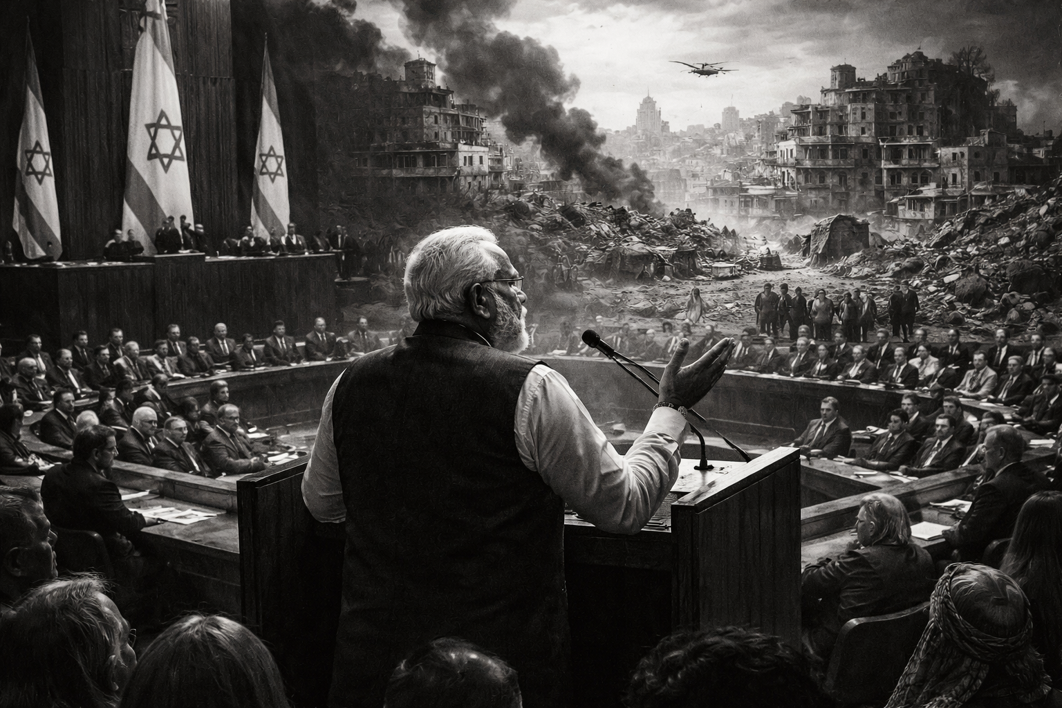 اسرائیلی پارلیمنٹ میں وزیر اعظم مودی کا خطاب: ایک سفارتی موقع یا معمول کی تقریر؟