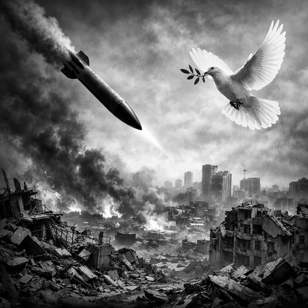 ایرانی میزائلوں کی وسطی اسرائیل پر بارش