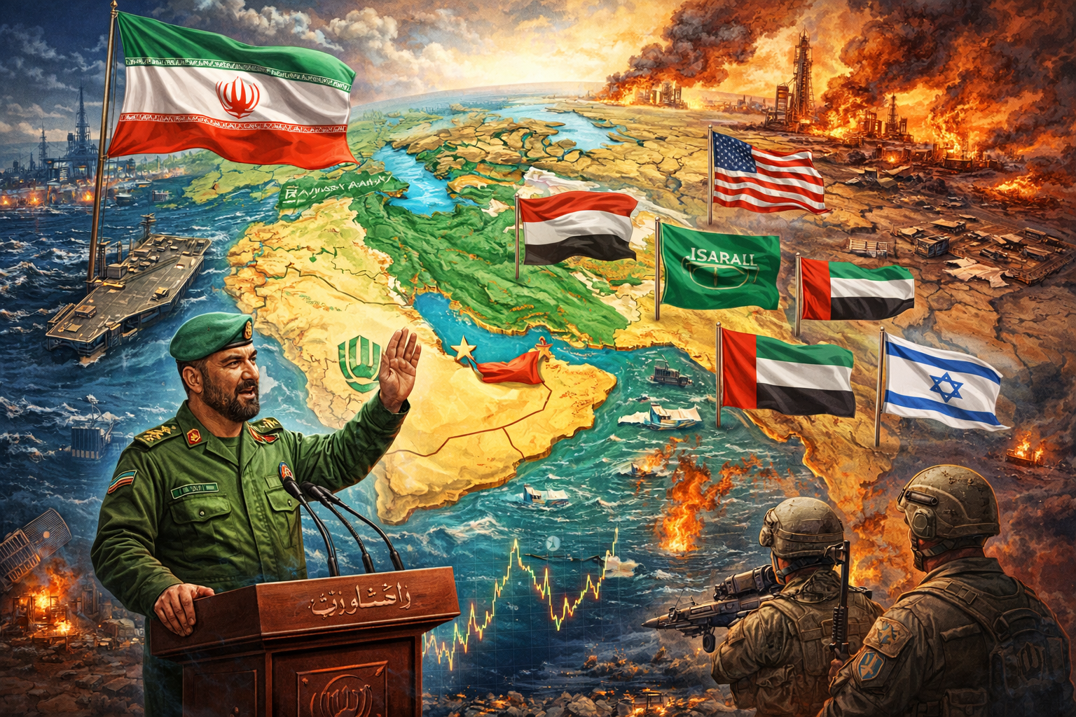 ایران کا نیا دفاعی بلاک کا اعلان: امریکہ اور اسرائیل کو باہر رکھنے کی کوشش، مشرقِ وسطیٰ میں نئی صف بندیاں