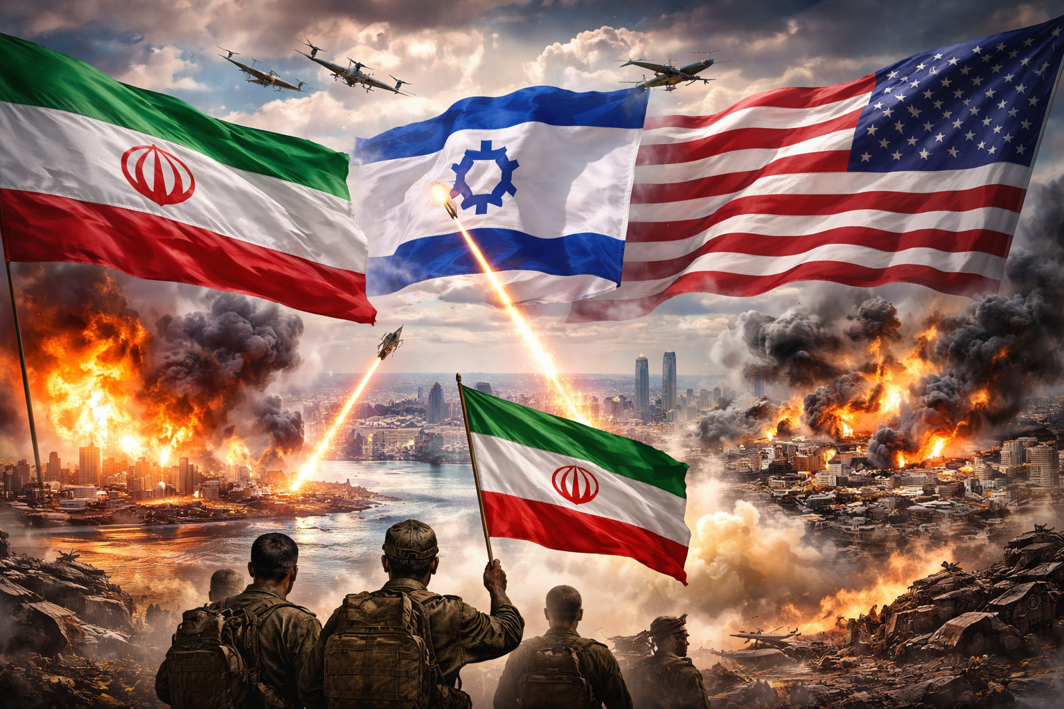 ایران، اسرائیل اور امریکہ کے درمیان کشیدگی میں شدت