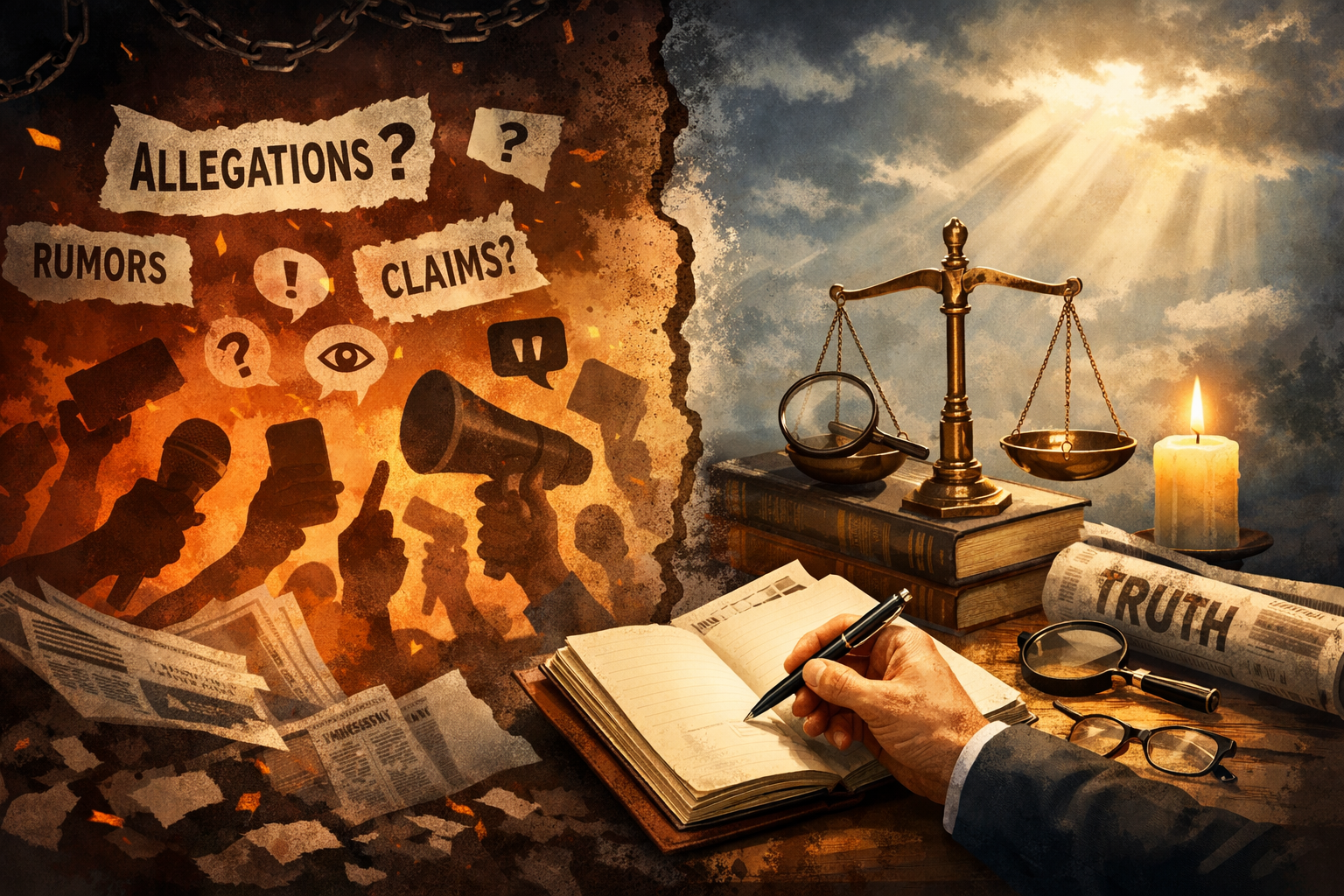 حرفِ صداقت یا ہنگامۂ الزام؟ — صحافت، اخلاق اور ذمہ داری کا امتحان