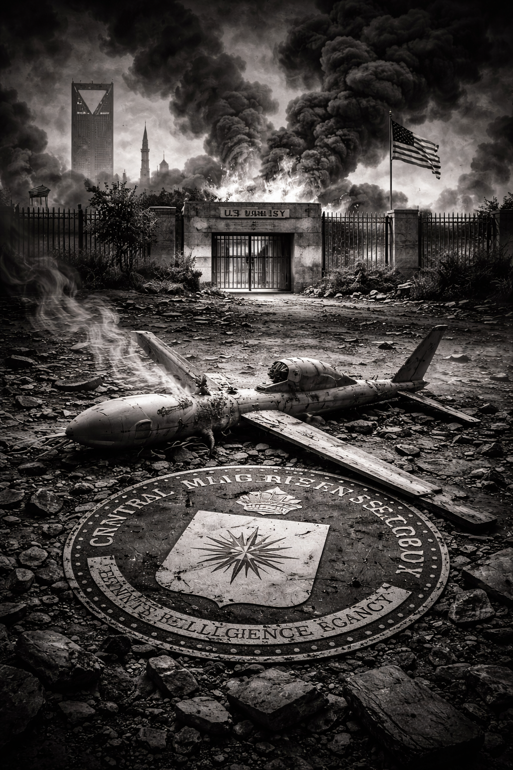 امریکی سفارت خانے کے کمپاؤنڈ میں واقع CIA اسٹیشن پر ایک مشکوک ایرانی ڈرون حملہ