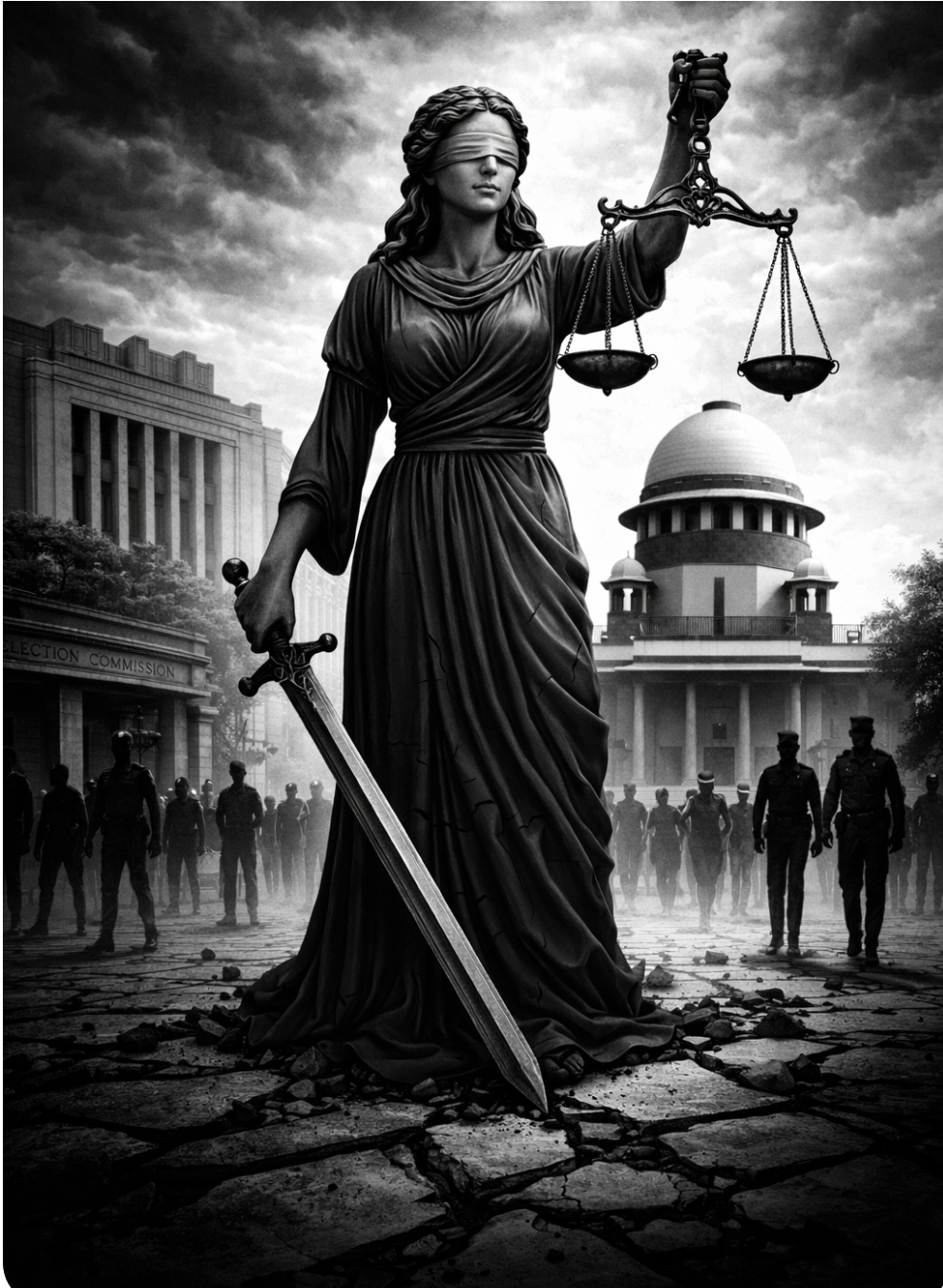 جمہوریت کا لرزتا ہوا آئینہ