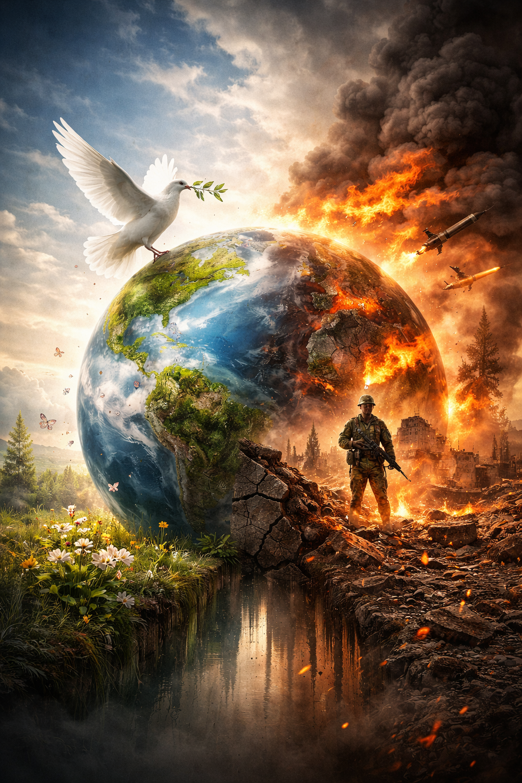 دنیا بارود کے دہانے پر