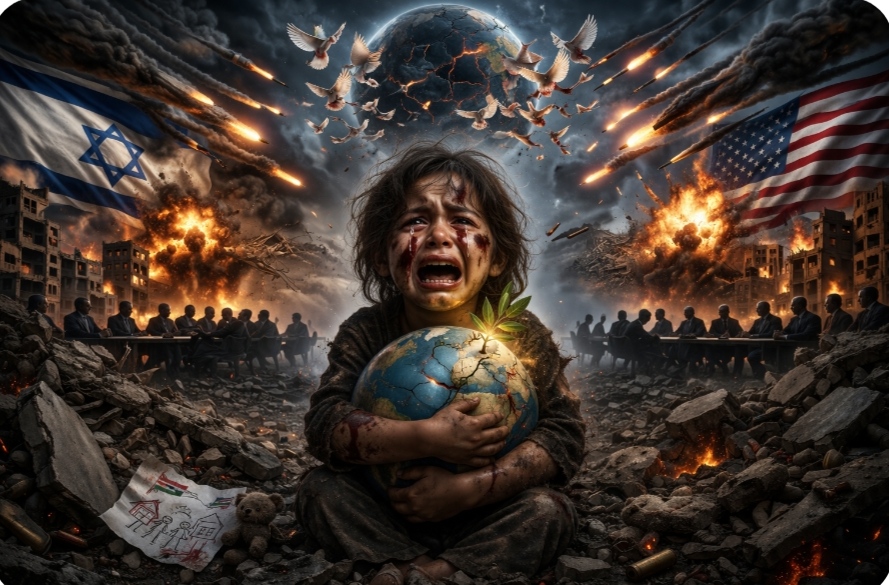 خاموش دنیا، جلتی انسانیت