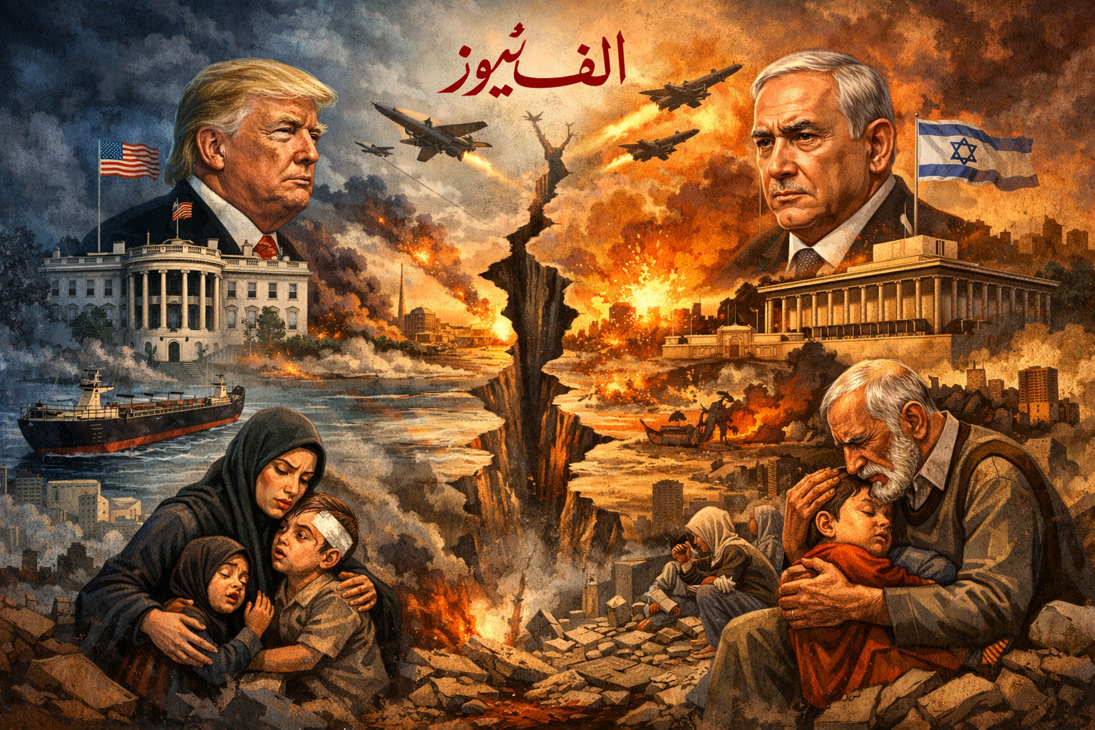 ٹرمپ اور نیتن ہاہو کے بیچ سخت اختلافات; ٹرمپ کا جنگ سے سبکدوشی کا عندیہ