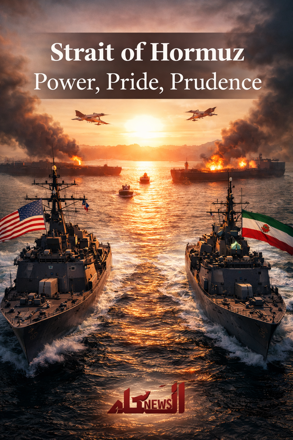 آبنائے ہرمز دوبارہ بند ہوگئی ٹرمپ کی ناکہ بندی کی دھمکی اور ایران کا سنجیدہ جواب