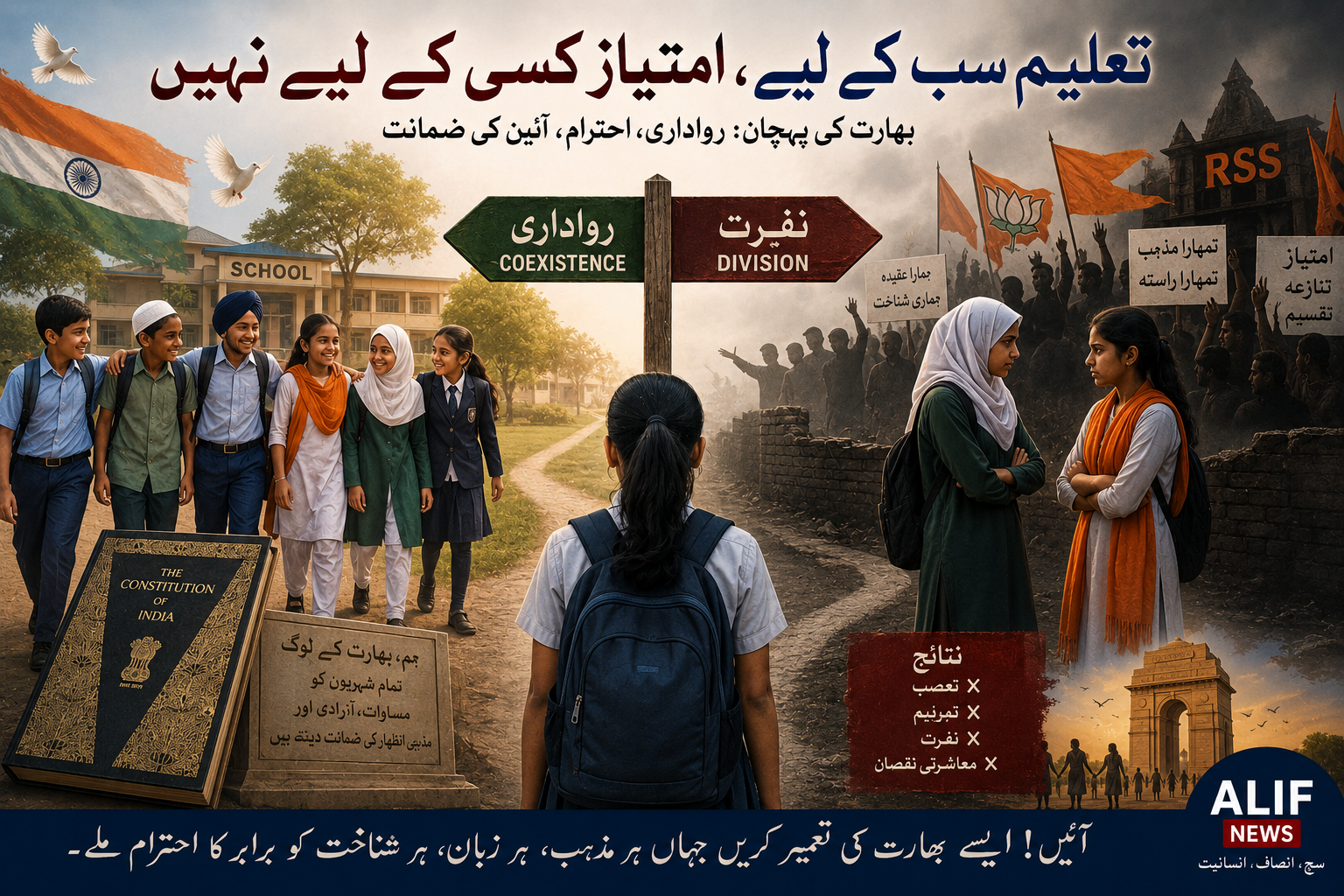 بھارت کی سیکولر روح کو برقرار رکھا جائے