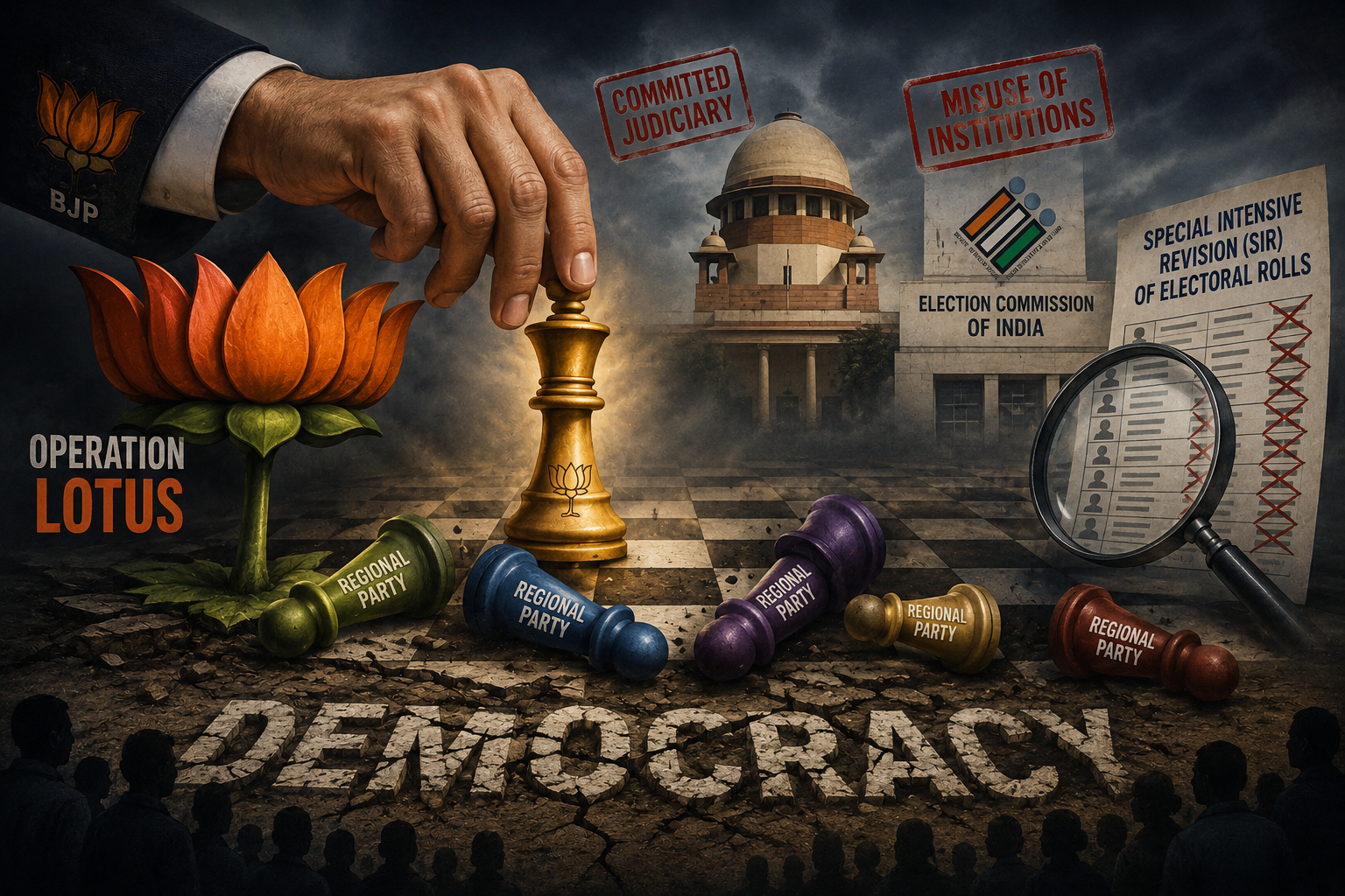 بی جے پی کی توسیعی حکمتِ عملی پر سوالات